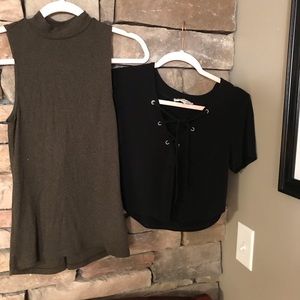 Two Express tops, CUTE